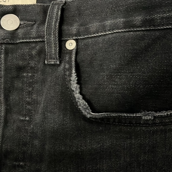 CQY Denim The Icon High-Rise Slim Jeans in Unify Black - Picture 7 of 12